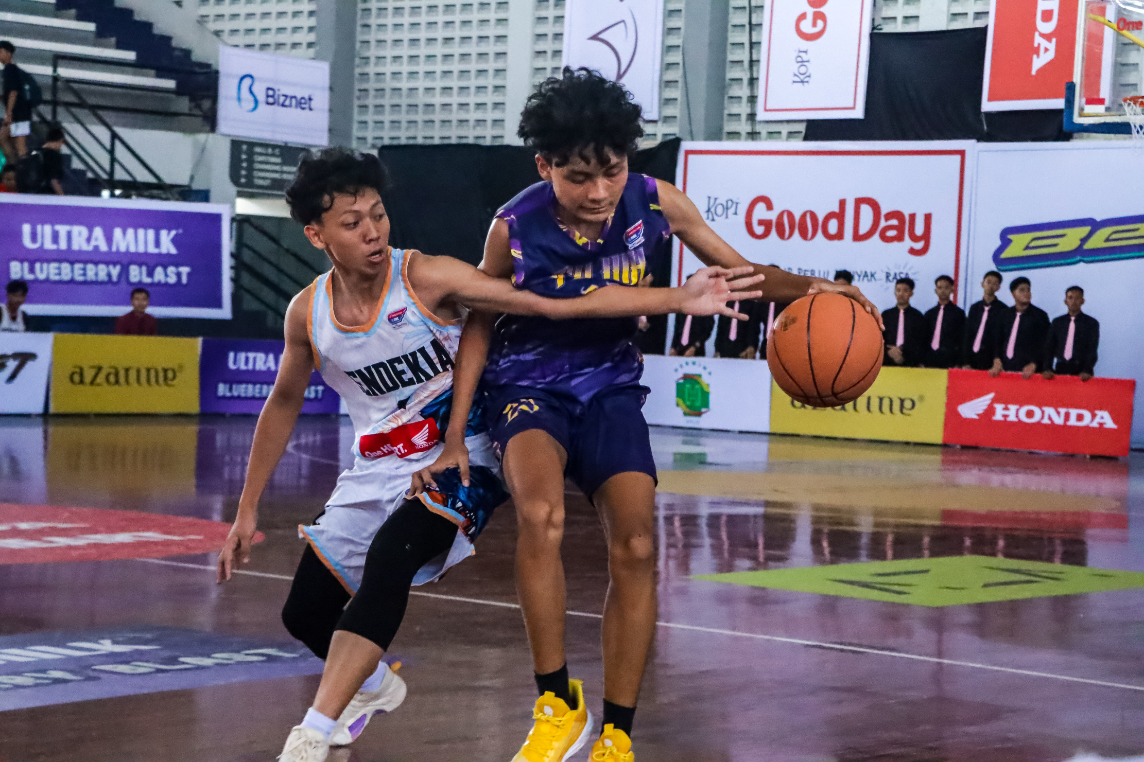 Insan Cendekia saat bertanding di Honda DBL witu Kopi Good Day 2025 Central Java South