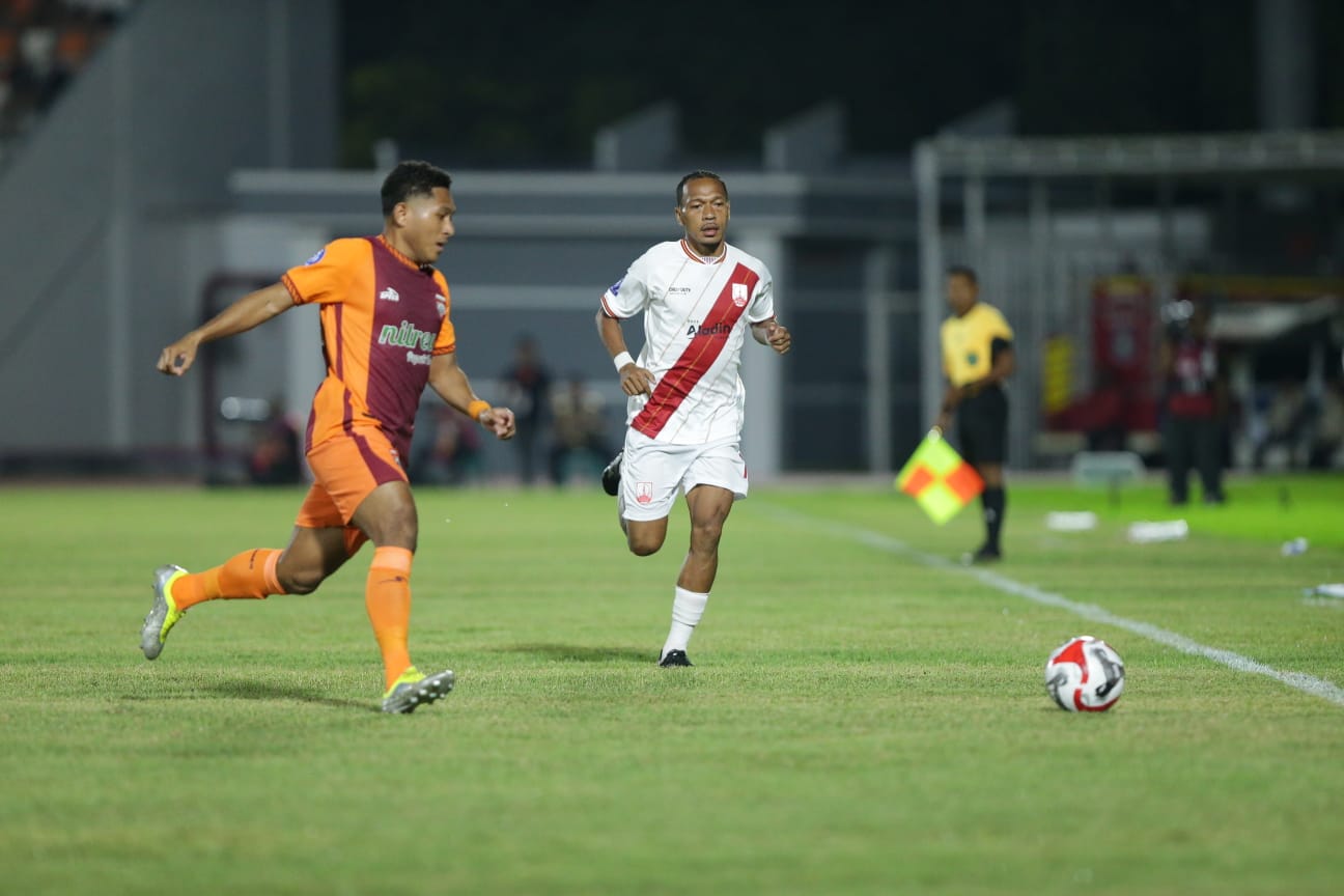 Pertandingan Borneo FC vs Persis Solo di laga lanjutan Super League (22/9/2025)