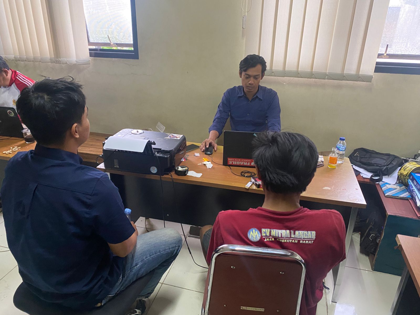 NRPP diperiksa di Mapolres Sukoharjo.