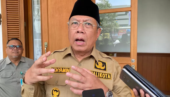 Wali Kota Tangerang Selatan (Tangsel) Benyamin Davnie.