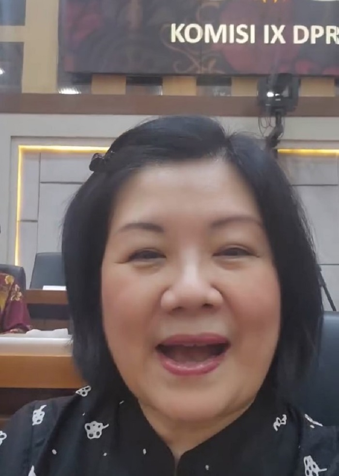 dr. Tan Shot Yen yang kritisi program MBG saat rapat dengan Komisi IX DPR RI.