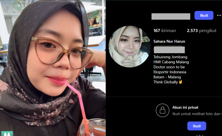 Akun Instagram Nurul Sahara pemilik rental Malang diburu netizen usai cekcok dengan Yai Mim. Dukungan kini berbalik ke eks dosen UIN Malang.