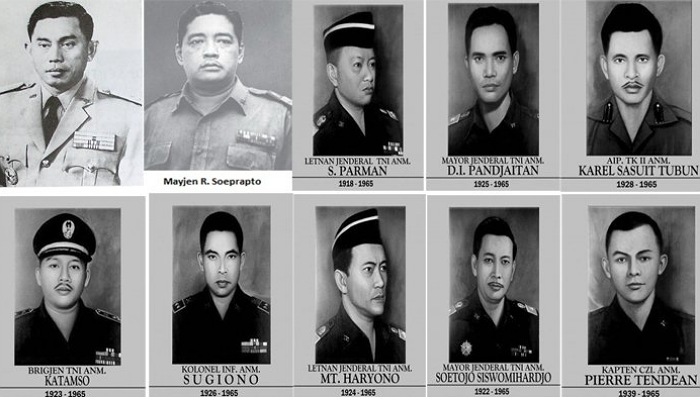 Pahlawan Revolusi korban pemberontakan G30S.
