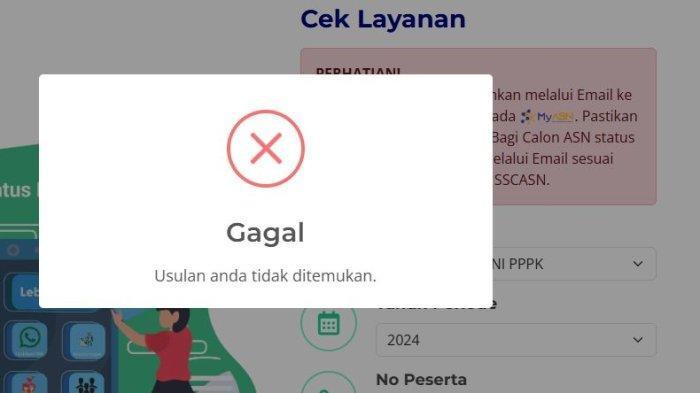 Gagal Cek Usulan NIP PPPK Paruh Waktu 2025 di MOLA BKN? Ini Penyebab dan Solusinya