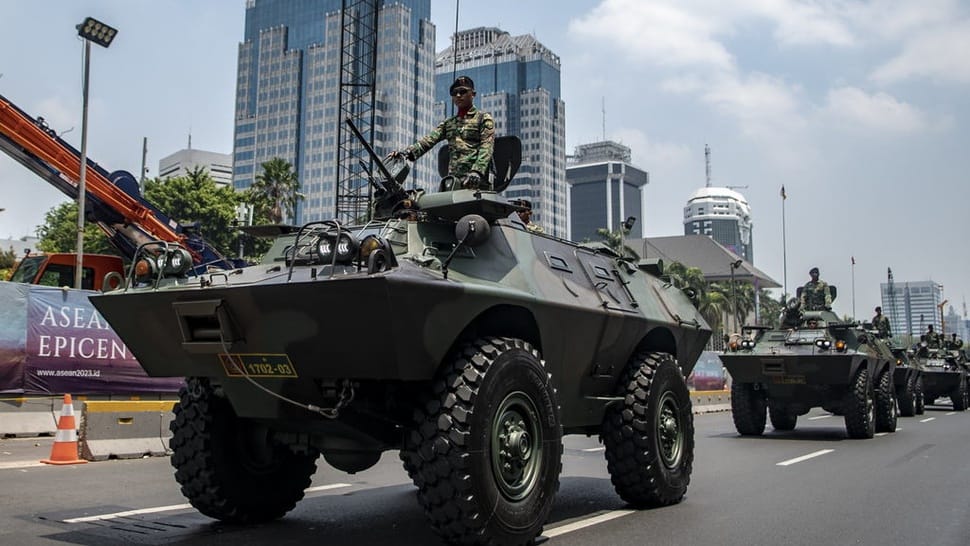 Link live streaming HUT TNI 2025 di Monas, parade alutsista, atraksi udara, dan konser kebangsaan bisa ditonton gratis online.