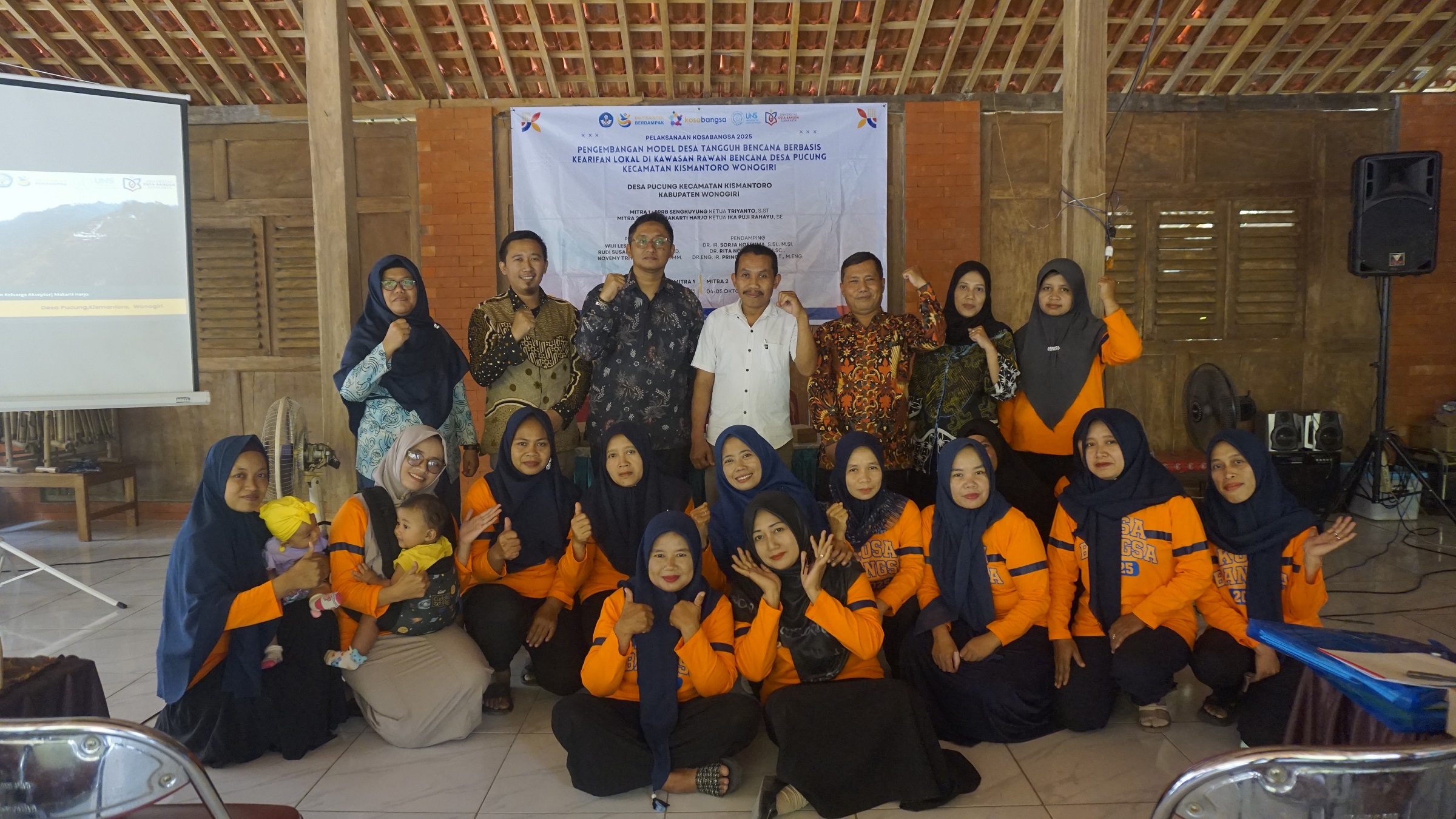 UDB dan UNS Kolaborasi Kembangkan Model Desa Tangguh Bencana Berbasis Kearifan Lokal di Wonogiri