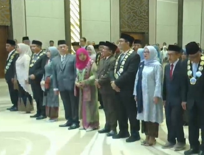 Bondet menyampaikan terima kasih dan menegaskan siap membawa ISI Surakarta ke arah yang lebih transformatif, kolaboratif, adaptif menuju Indonesia Emas 2045.