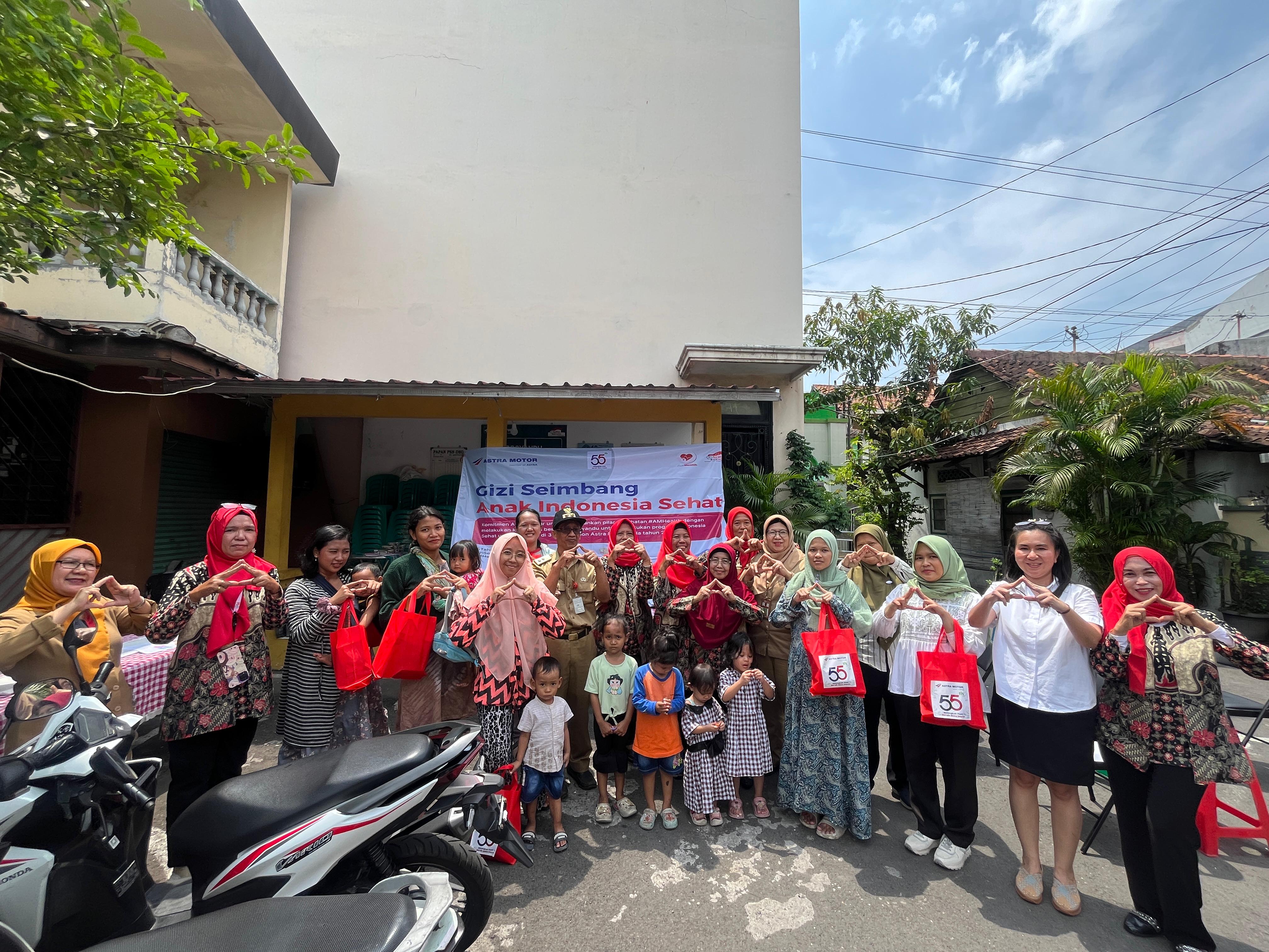 Astra Motor Jateng Ajak Posyandu Bergerak Bersama