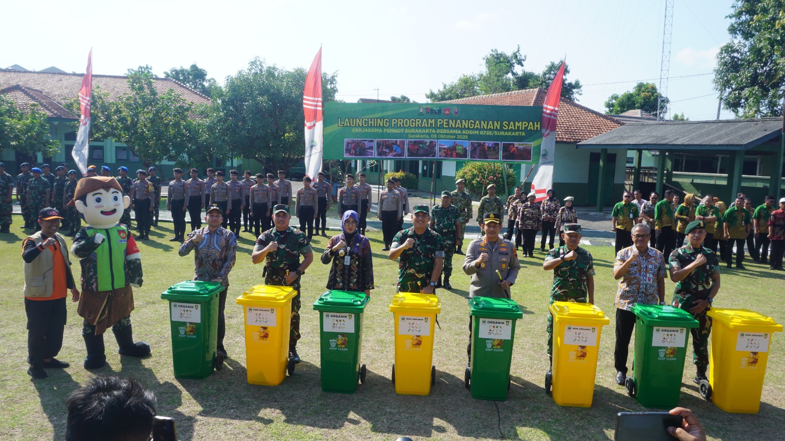 SIMBOLIS: Launching Program Resik-Resik dan Pilah Sampah Kota Surakarta (Respata) Kamis (9/10).