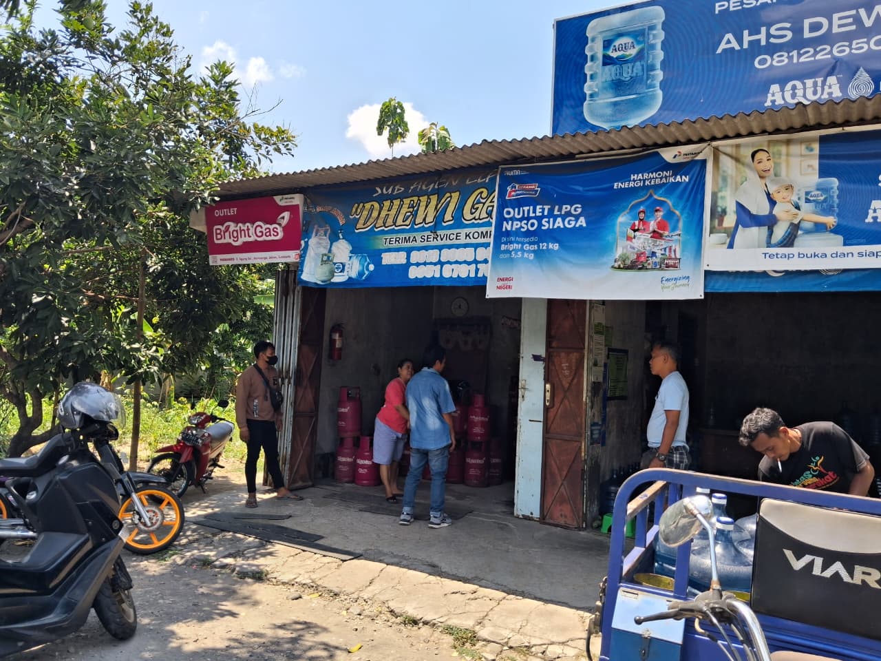 CARI INFORMASI: TKP lokasi terjadinya aksi curanmor di Mojosongo, Jebres, Solo, belum lama ini.