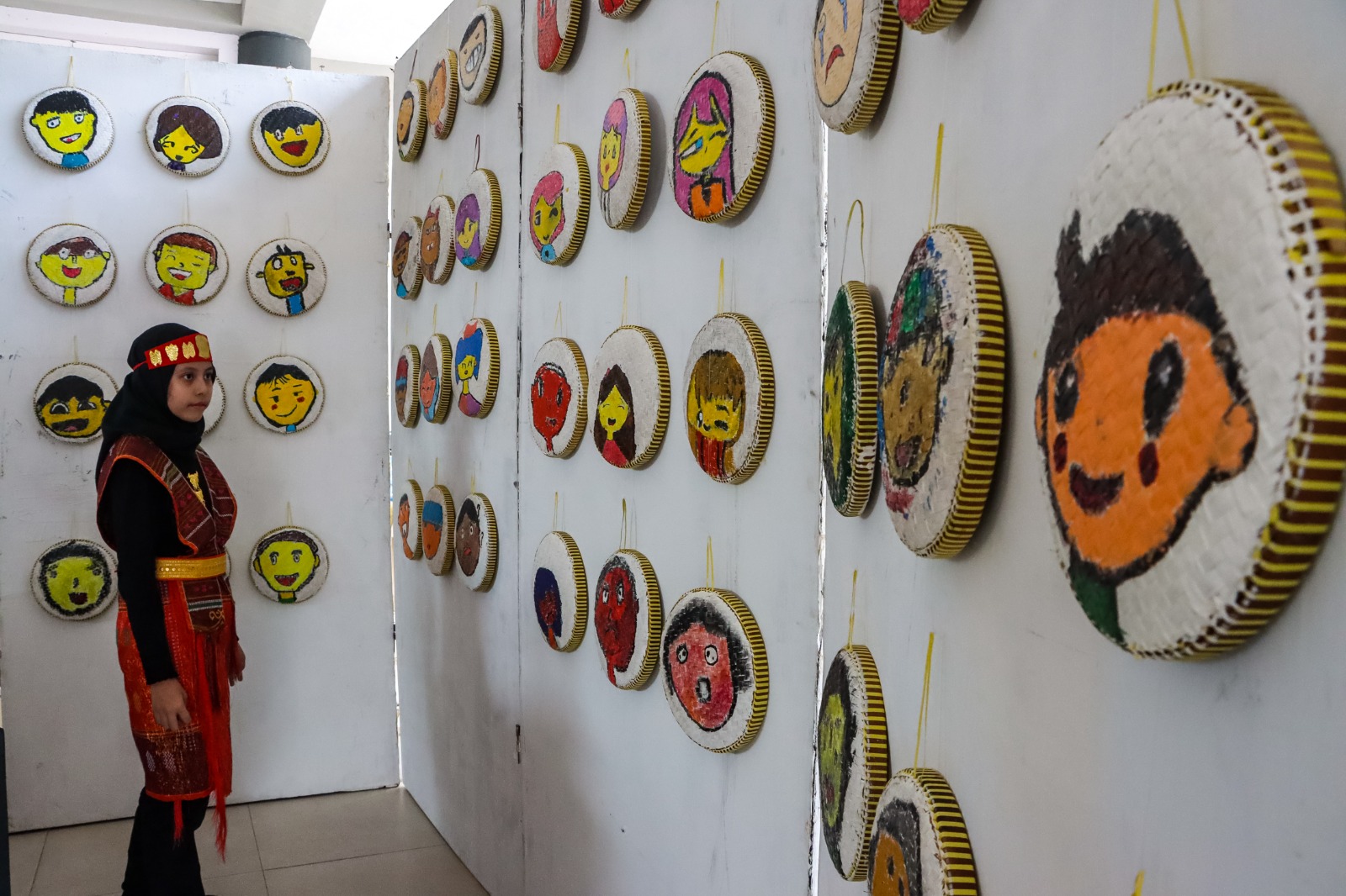 KARYA SISWA SD AL-FIRDAUS SURAKARTA YANG IKUT DIPAMERKAN