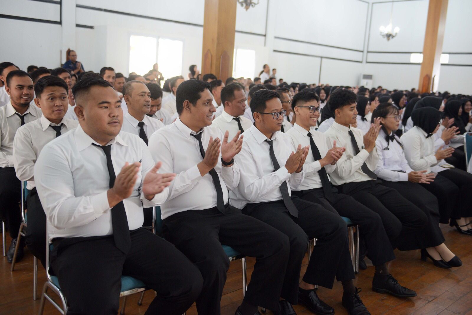 PPPK Tahap II Formasi Tahun 2024 di lingkungan Pemkab Boyolali resmi menerima SK Pengangkatan, Jumat (10/10/2025).
