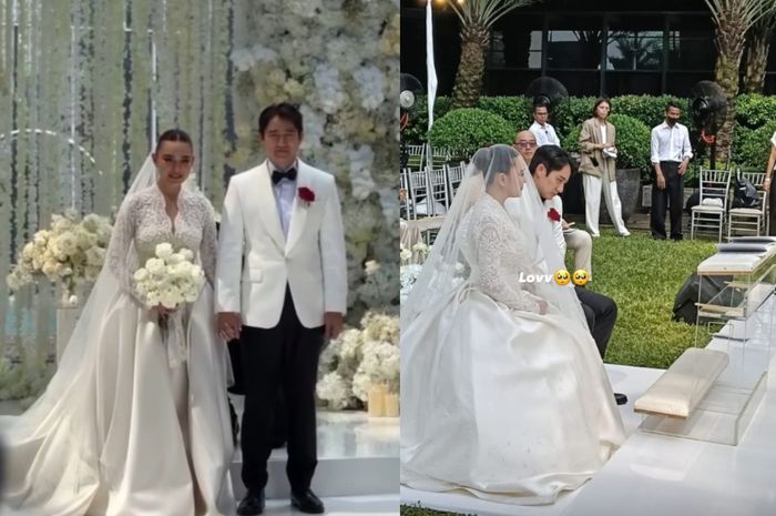 Penuh Haru, Amanda Manopo dan Kenny Austin Resmi Jalani Pemberkatan Pernikahan di Jakarta