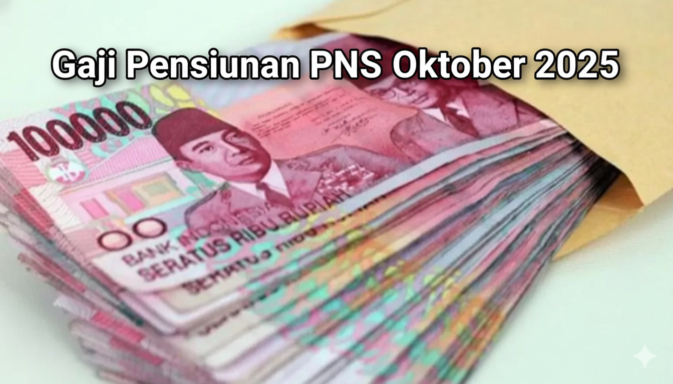 Gaji pensiunan PNS Oktober 2025 kini cair lewat PT Pos Indonesia. Simak cara pencairan mudah via POSPAY, Indomaret, dan layanan antar rumah.