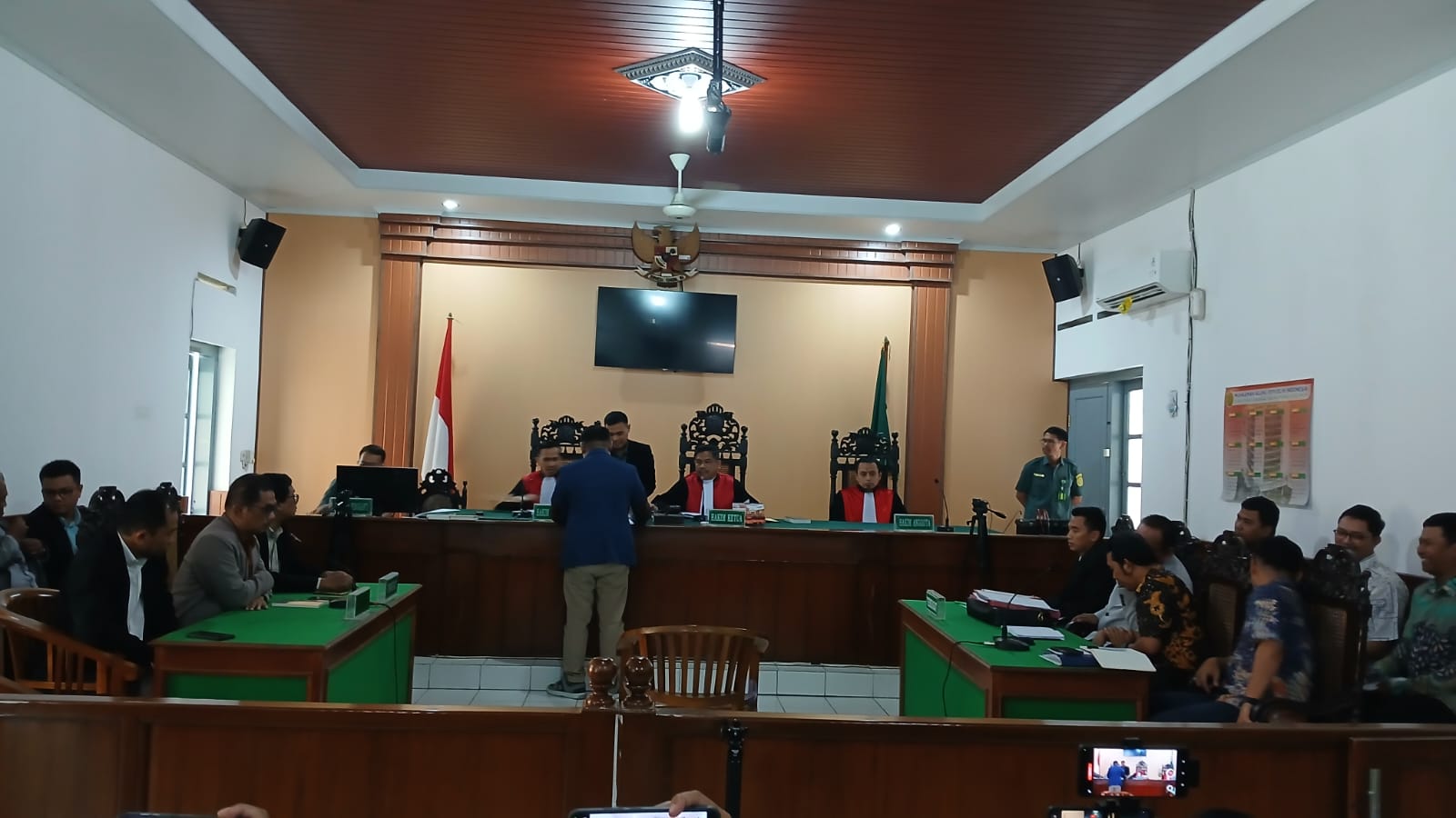 Suasana sidang di Pengadilan Negeri (PN) Surakarta, Selasa (14/10) pagi.