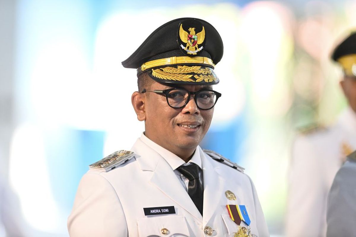 Profil lengkap Gubernur Banten Andra Soni, sosok yang menonaktifkan Kepala SMAN 1 Cimarga usai tampar siswa ketahuan merokok
