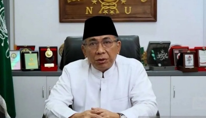 Ketua Umum Pengurus Besar Nahdlatul Ulama (PBNU), KH Yahya Cholil Staquf atau Gus Yahya.
