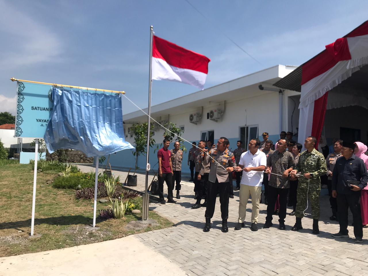 Polres Boyolali resmikan satu dapur SPPG, Jumat (17/10/2025).