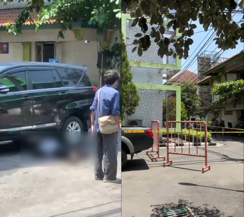 Mahasiswi UIN Raden Mas Said Surakarta yang lompat dari rooftop gedung laboratorium dinyatakan meninggal di RS UNS. Polisi selidiki motif.
