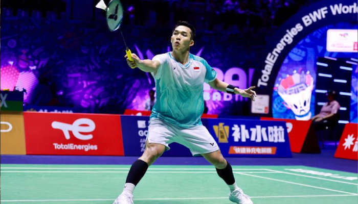 Tunggal putra Indonesia Jonatan Christie siap tantang ranking 1 dunia Shi Yu Qi di final Denmark Open 2025.