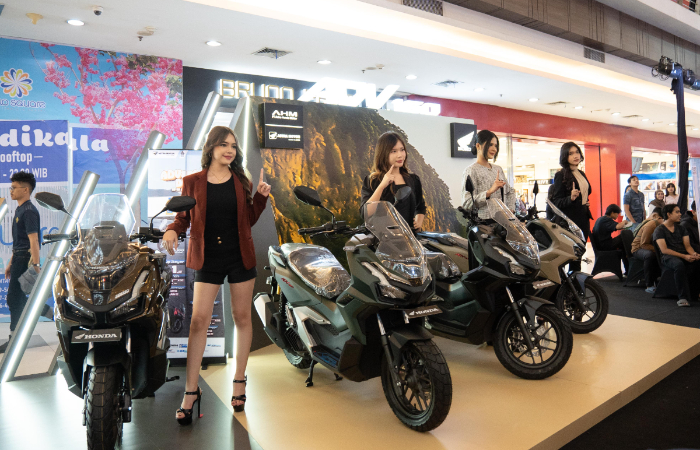 Regional launching New Honda ADV160 di Solo Square Mall, Sabtu (18/10).
