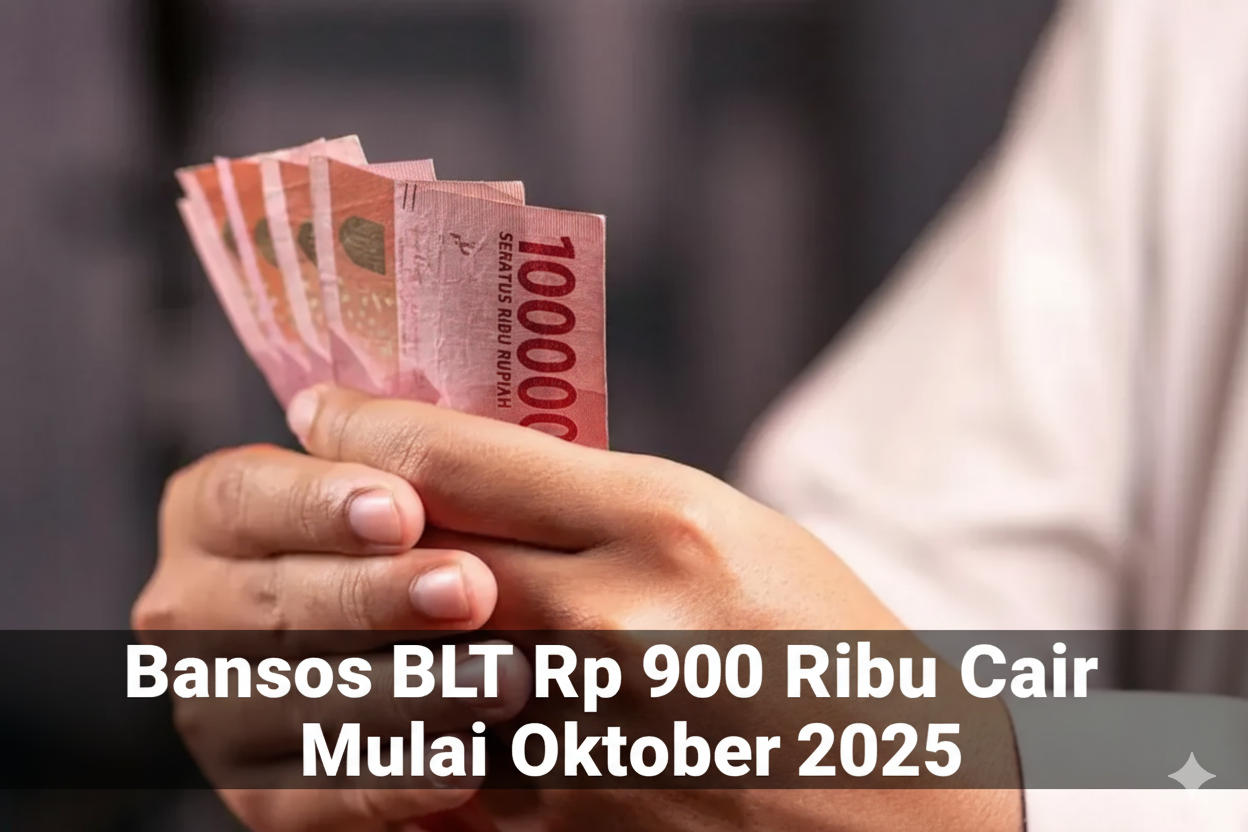 Bansos BLT Rp900 ribu mulai cair hari ini! Simak cara cek penerima lewat aplikasi dan link resmi Kemensos di sini.
