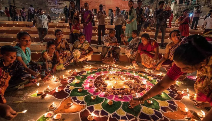 Ilustrasi Hari Raya Diwali.