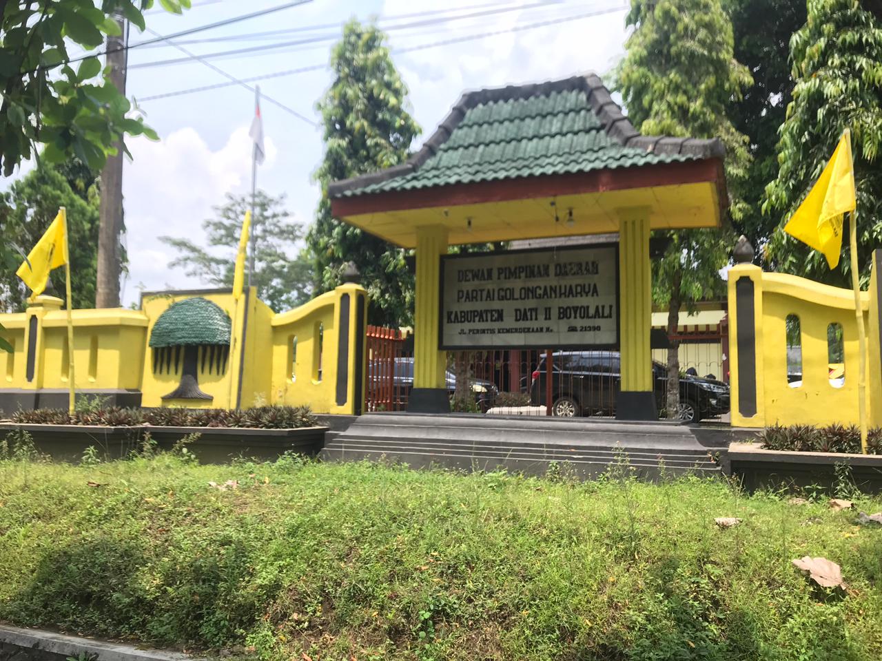 Kantor DPRD Golkar Boyolali.