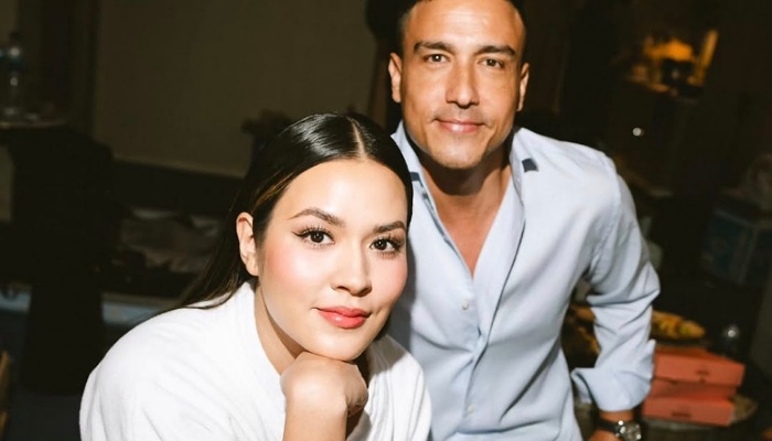 Potret kebersamaan Hamish Daud dan Raisa.