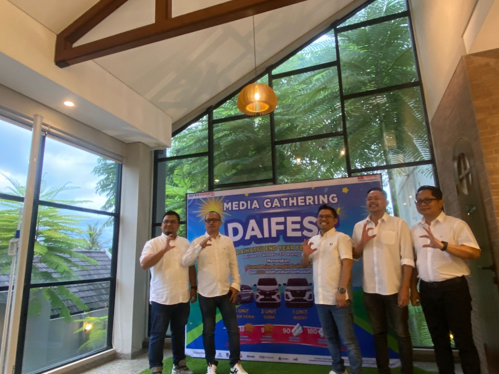 Media Gathering Daifest 2025, Rabu (22/10).