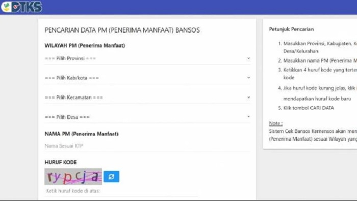 BLT Kesra Rp900 ribu mulai cair 23 Oktober 2025 lewat bank Himbara dan PT Pos. Cek nama penerima di cekbansos.kemensos.go.id.