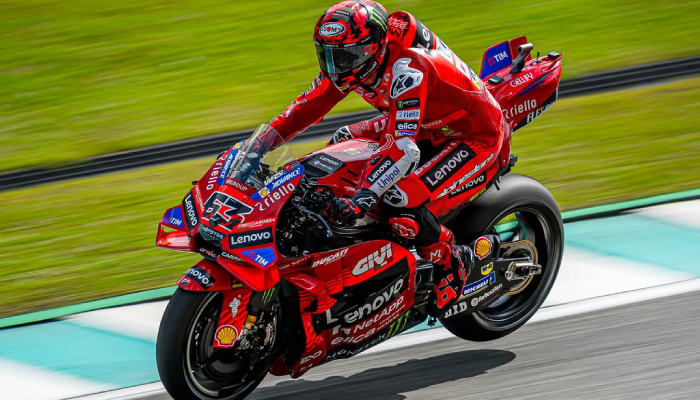 Francesco Bagnaia bangkit di Sprint Race MotoGP Malaysia 2025.