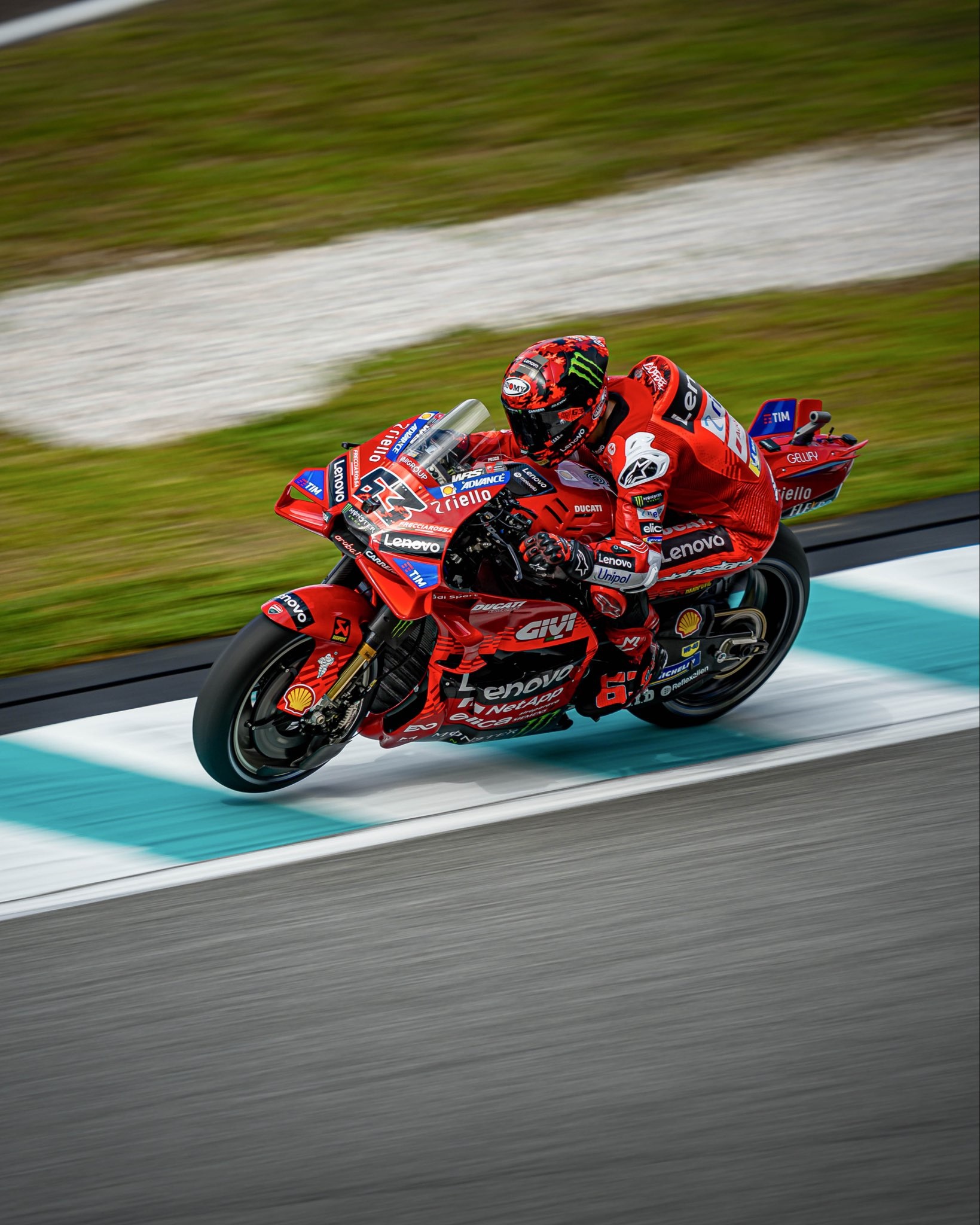 Hasil Sprint Race MotoGP Malaysia 2025: Tampil Sempurna sejak start, Francesco Bagnaia berhasil raih kemenangan
