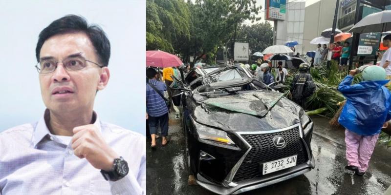 Siapa Harry Danardojo? Mantan Petinggi BUMN yang Meninggal Dunia Usai Mobil Lexus Tertimpa Pohon Tumbang di Pondok Indah