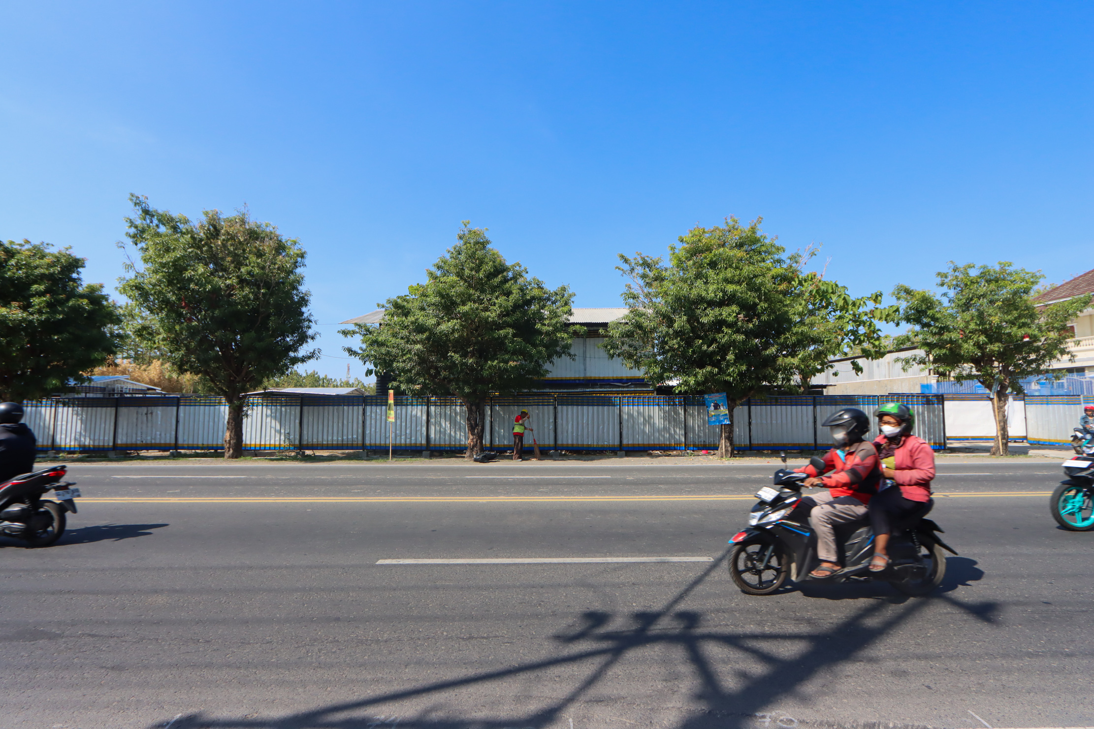 HAMPIR KELAR: Proyek rumah Jokowi di Colomadu.