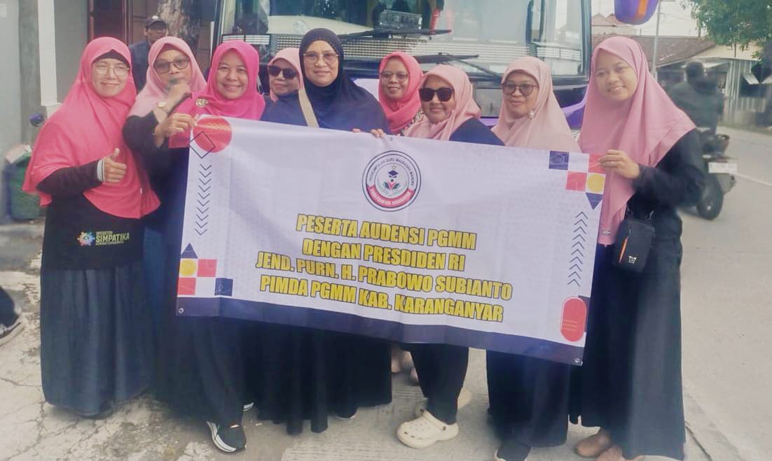 Paguyuban Guru Madrasah Mandiri (PGMR) Kabupaten Karanganyar akan menyuarakan aspirasinya di Jakarta. (Rudi Hartono/Radar Solo)