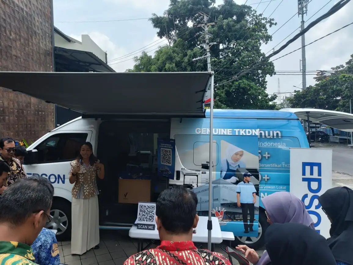 Caravan Epson Hadir di Solo, Kenalkan Produk Bersertifikat TKDN dan Dengar Suara Konsumen