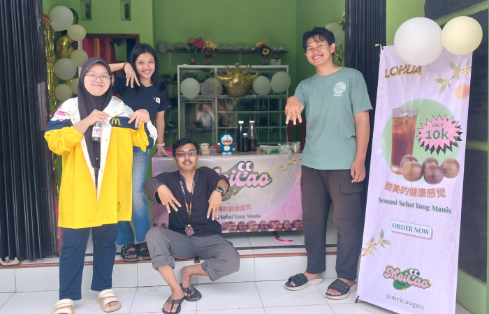 Mahasiswa UNS luncurkan Meicao,&nbsp;jamu tradisional Tiongkok berbahan dasar buah Lo Han Kuo.