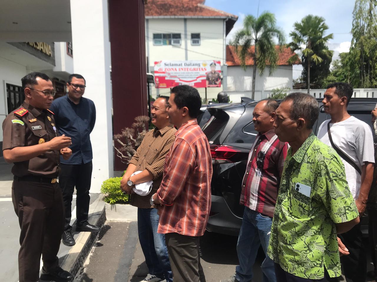 Warga Randusari Kembali Datangi Kejari Boyolali, Pertanyakan Kasus Penyerobotan Tanah Kas Desa