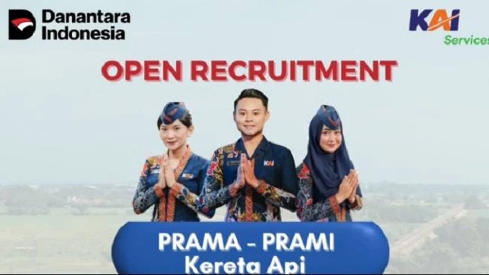 KAI Services buka lowongan Pramugara/Pramugari SMA/SMK di 8 kota hingga 5 November 2025. Pendaftaran gratis via karir.reska.id.