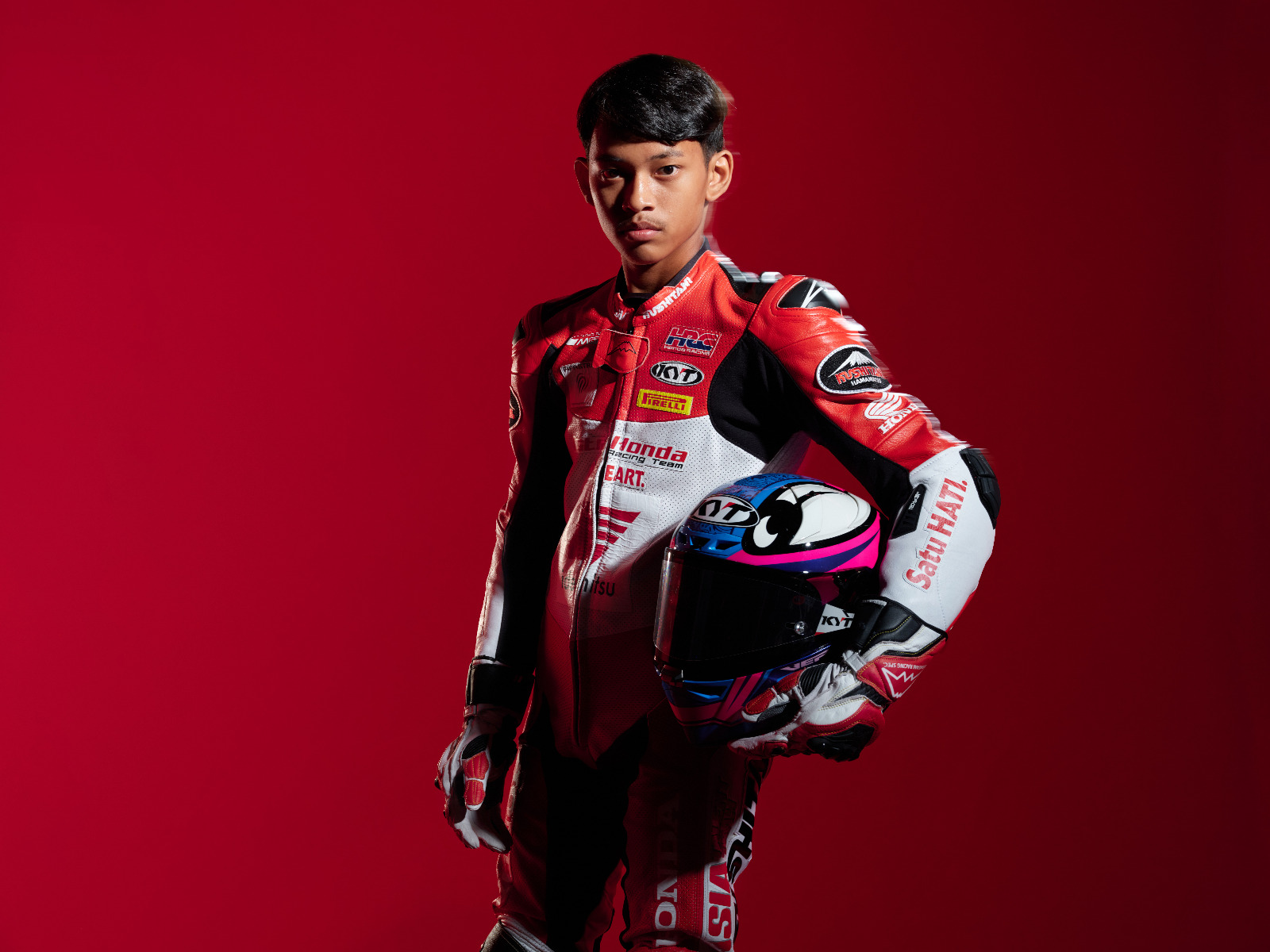 Pembalap jebolan Astra Honda Racing School, Veda Ega naik kasta ke Moto3.