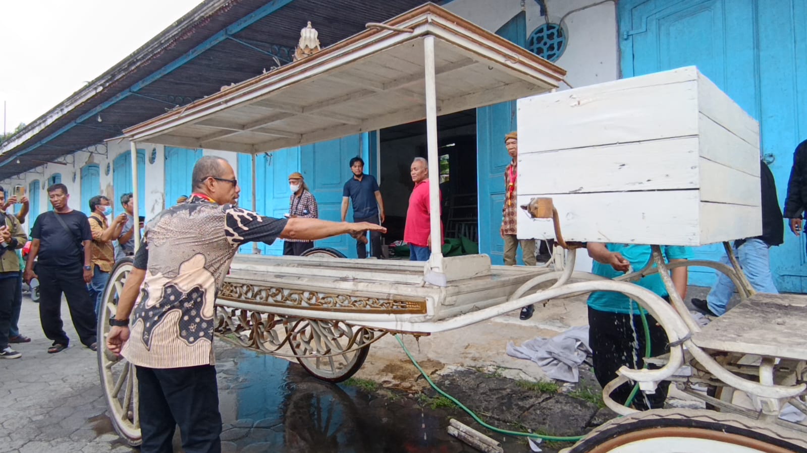 Kereta Jenazah Peninggalan Zaman PB VII.