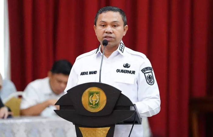 Gubernur Riau Abdul Wahid.