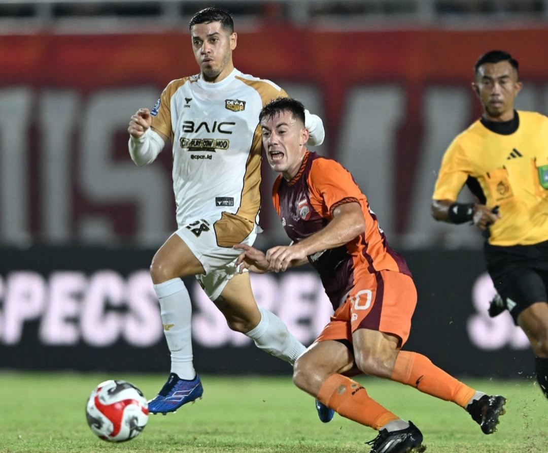 Laga Borneo FC vs Dewa United di laga lanjutan Super League 2025/2026.