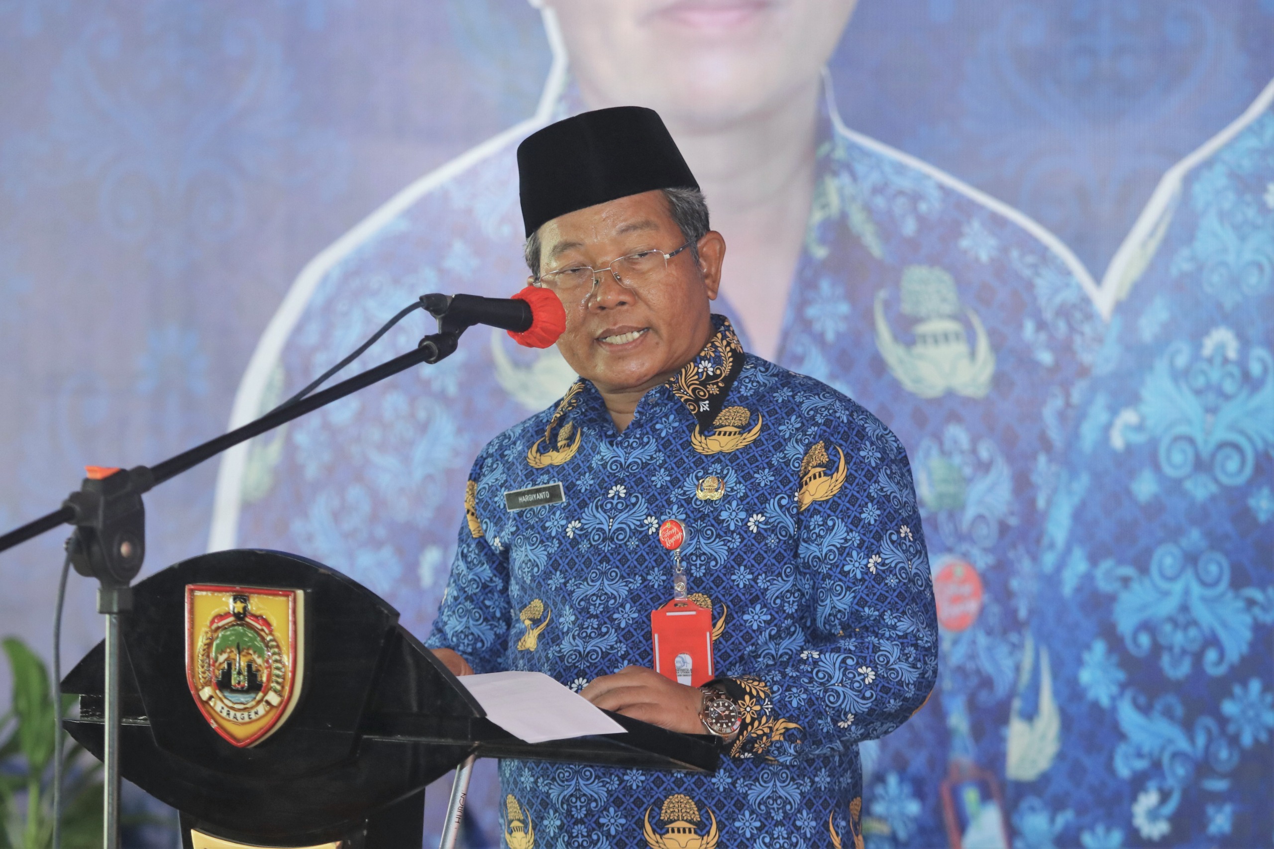 Sekretaris Daerah (Sekda) Kabupaten Sragen Hargiyanto. (Ahmad Khairudin/Radar Solo)