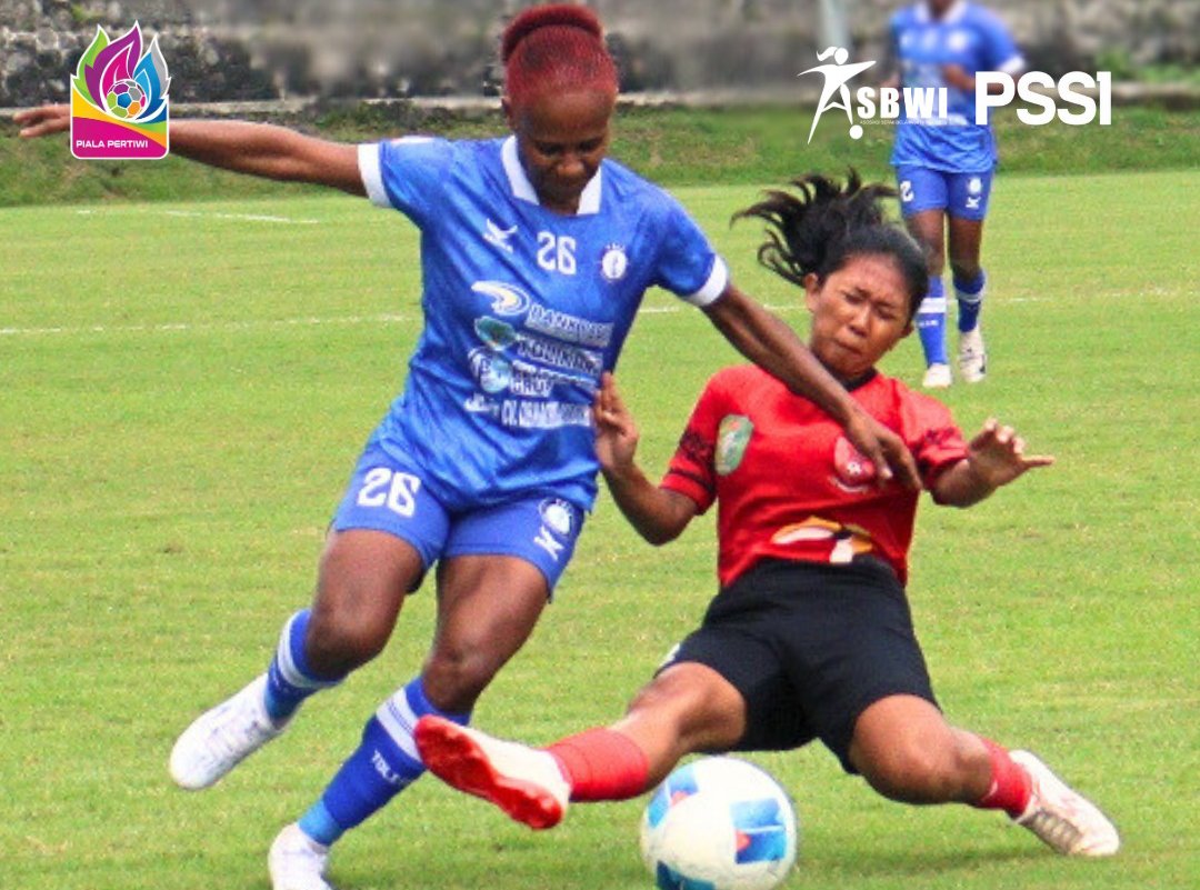 Pertandingan Kalimantan Barat melawan Papua Pegunungan di Piala Pertiwi
