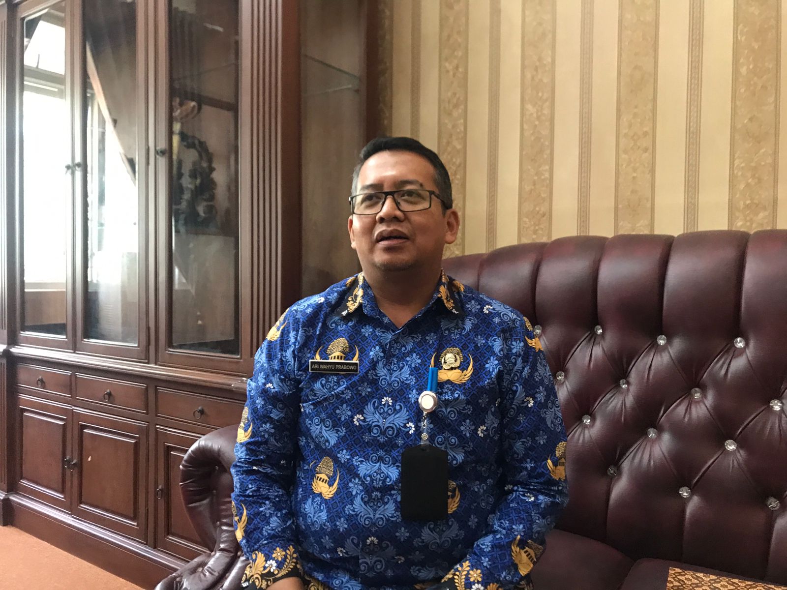 Kepala Dispermasdes Boyolali Ari Wahyu Prabowo