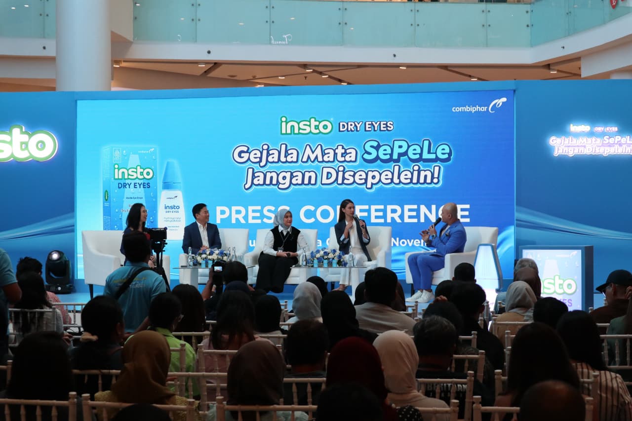 INSTO Dry Eyes meluncurkan kampanye "Bebas Mata SePeLe" untuk meningkatkan kesadaran masyarakat tentang mata kering.