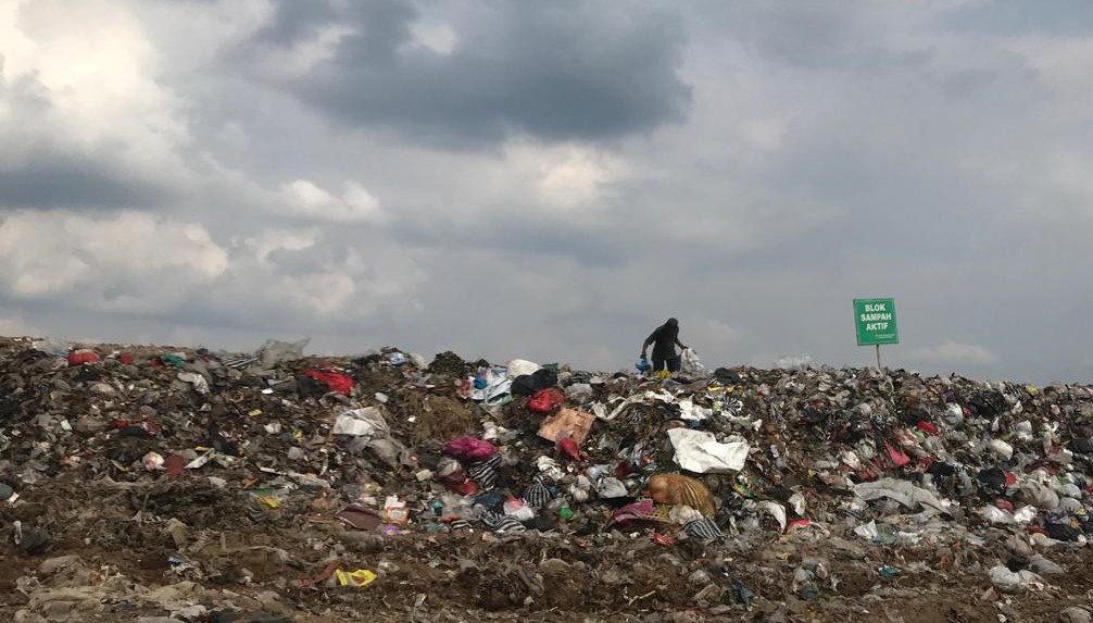 Blok sampah aktif TPA Winong menampung setidaknya hingga 6 bulan ke depan.