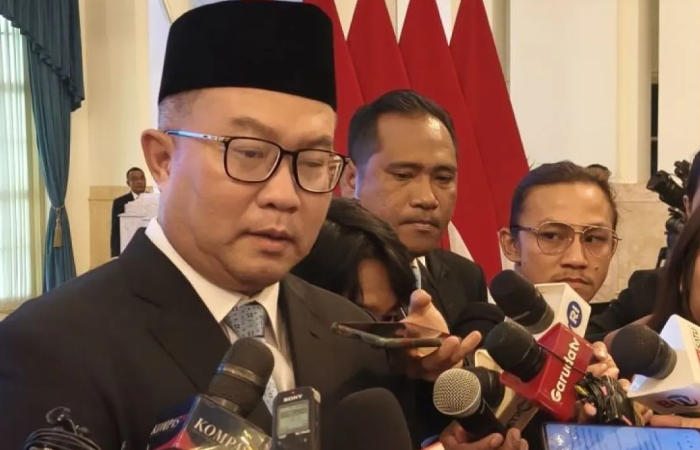 Prof Arif Satria usai dilantik Presiden Prabowo Subianto sebagai Kepala BRIN yang baru.